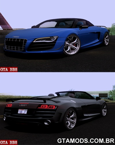 Audi R8 GT Spyder 2012